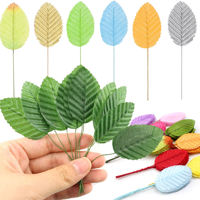 50/100/200 PCS ประดิษฐ์ผ้าไหมก - Florist Supply Bulk บทวิจารณ์และราคา