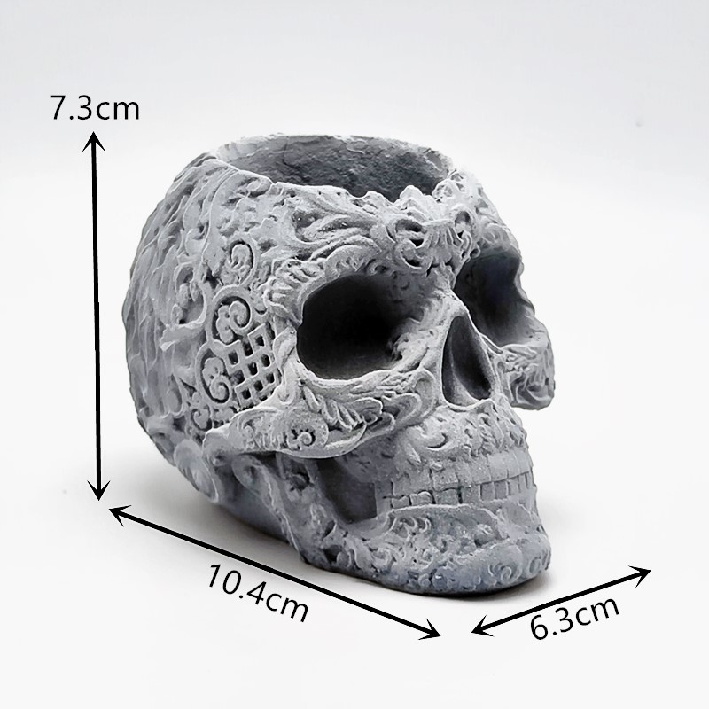 พรีเมี่ยมประณีต Skull แจกันแม่ - Florist Supply Vases บทวิจารณ์และราคา