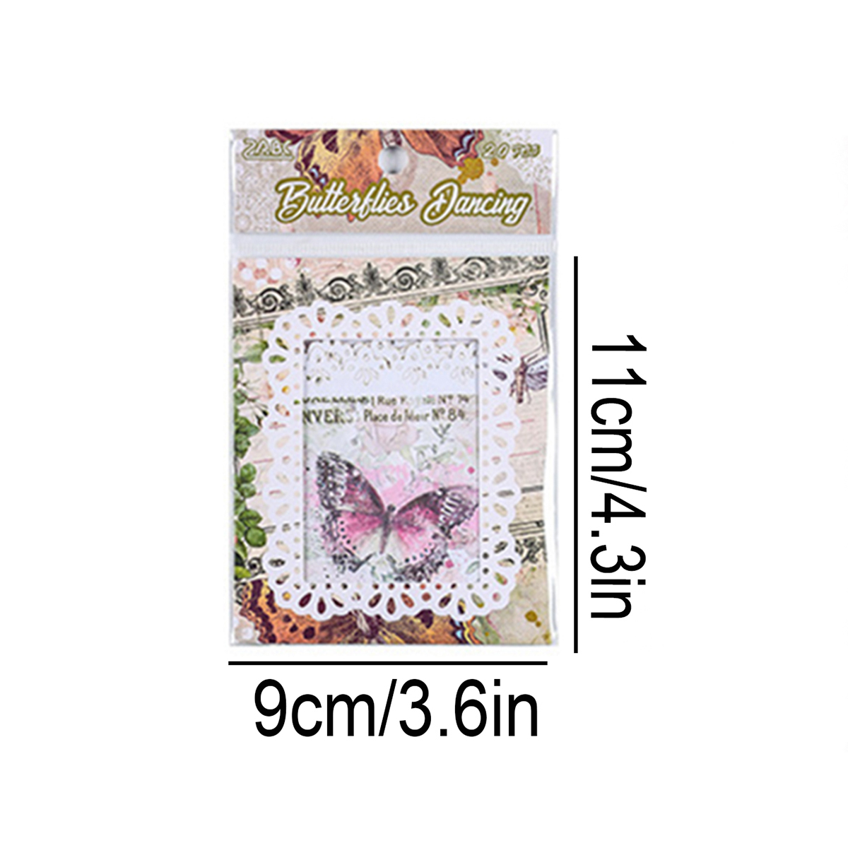 ชุดกระดาษลายดอกไม้สไตล์วินเทจ  - Supply Florist บทวิจารณ์และราคา