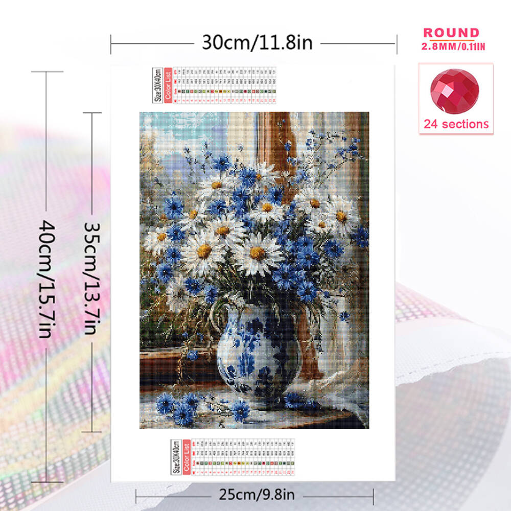 Evershineเพชรภาพวาดสุนัขสัตว์R - Florist Supply Vases บทวิจารณ์และราคา
