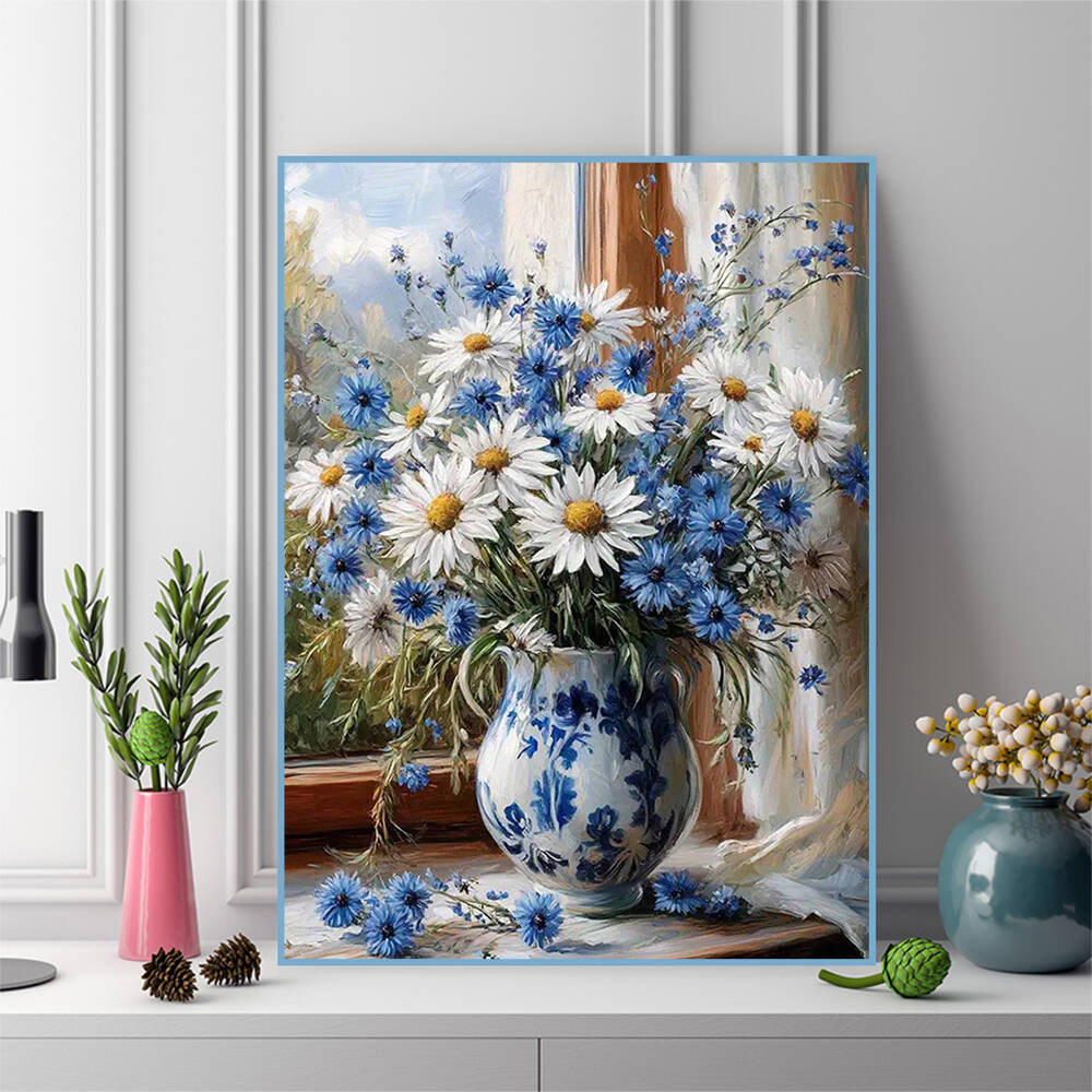 Evershineเพชรภาพวาดสุนัขสัตว์R - Florist Supply Vases บทวิจารณ์และราคา
