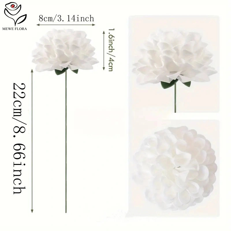 25ชิ้นดอกไม้ดอกไฮเดรนเยียประดิ - Florist Supply Bulk บทวิจารณ์และราคา