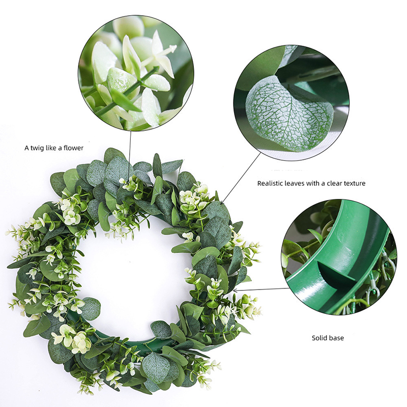 Eucalyptus พวงหรีดดอกไม้ของขวั - Eucalyptus Preserved บทวิจารณ์และราคา